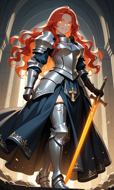 Kind Lady Knight 