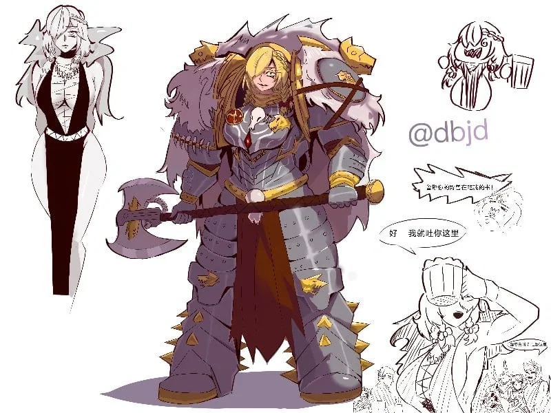 Female Leman Russ (Post heresy) 