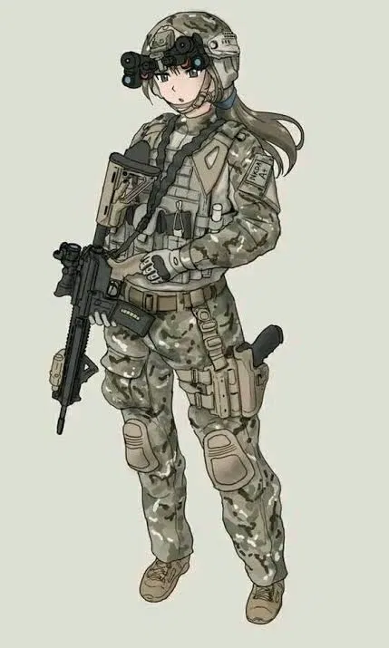 Sergeant Kaela R. Vance|war is hell🥀