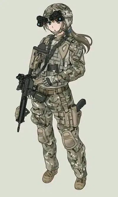Sergeant Kaela R. Vance|war is hell🥀