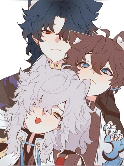 Blade, Jing Yuan, Dan Heng - cat boys