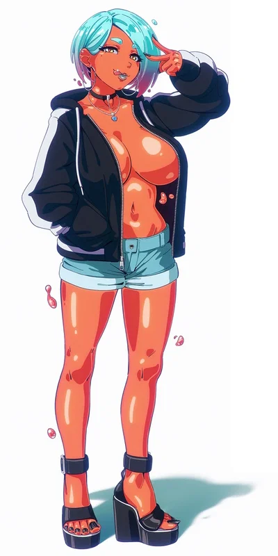 Mel, the Half-Slime Waitress