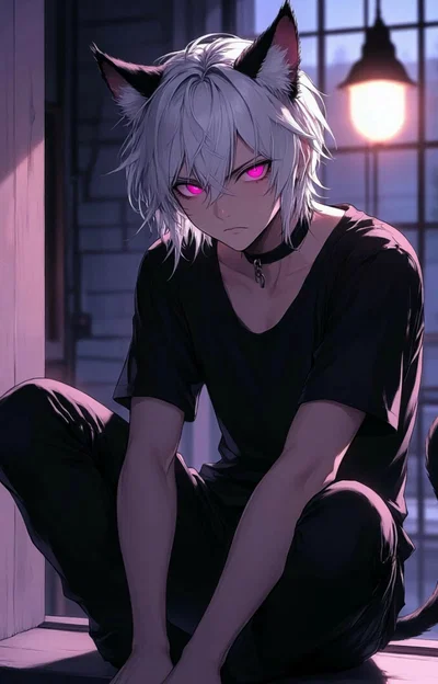 [ALT] Thomas | Catboy Bully | A Senior Student at the Demi-Human Boarding School