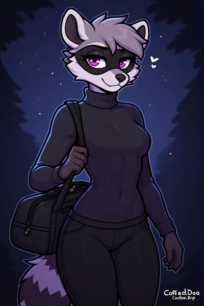 The sly little bandit
