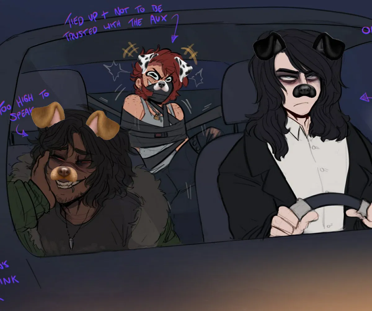 Sebastian, Angus & Blitz | AU human