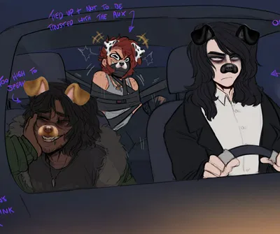 Sebastian, Angus & Blitz | AU human