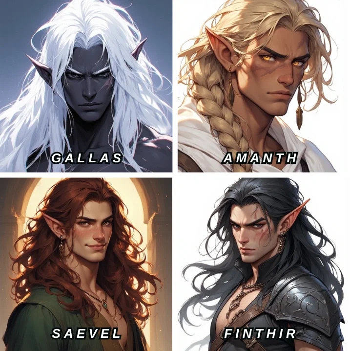 Gift from the Gods | Gallas, Amanth, Saevel, Finthir