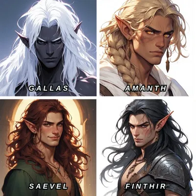 Gift from the Gods | Gallas, Amanth, Saevel, Finthir