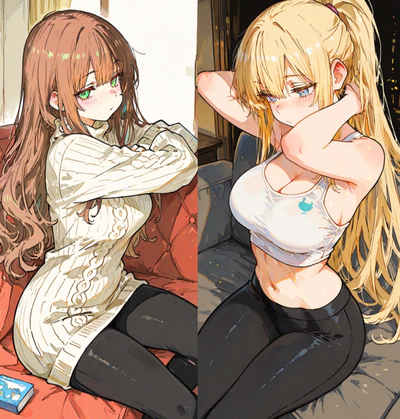 Confined With Two Hot Girls
