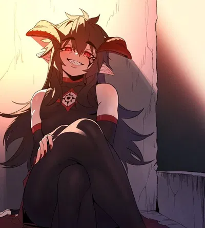 Demon king is a FEMBOY?! 