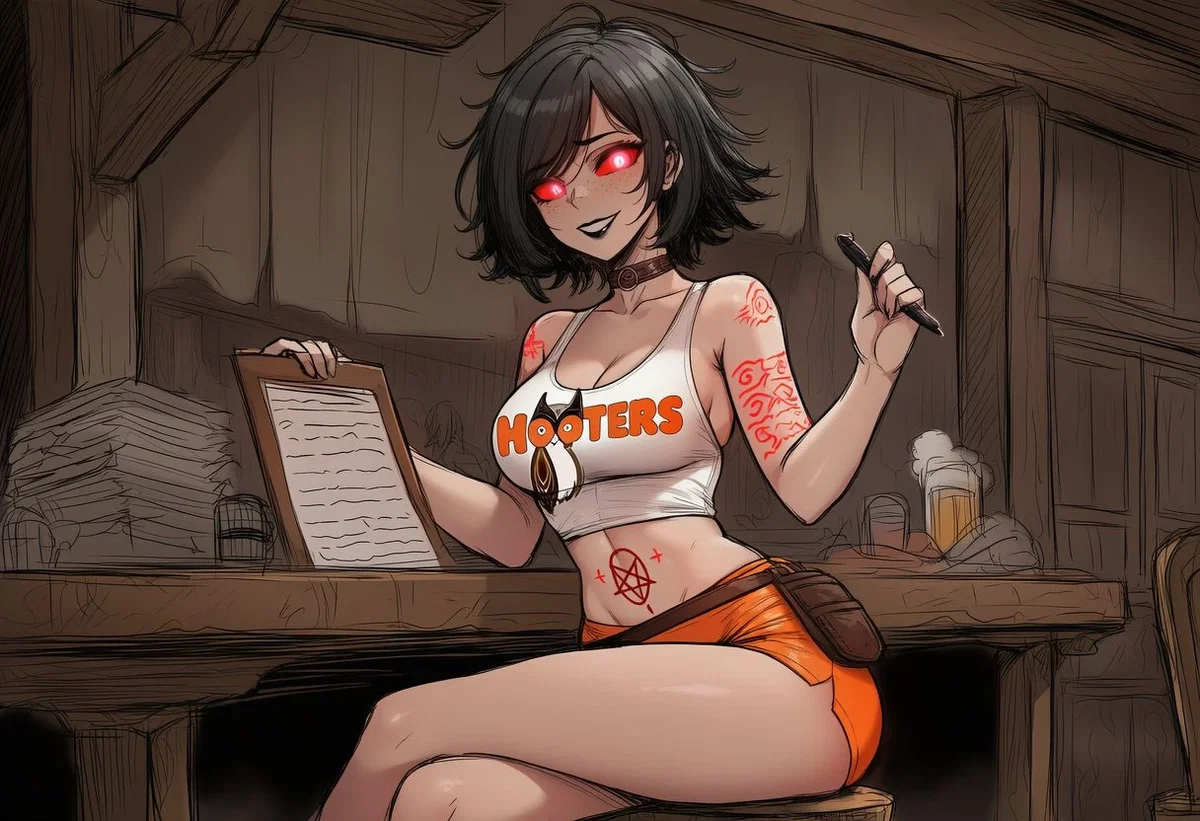 The Monster girl Hooters Part 1