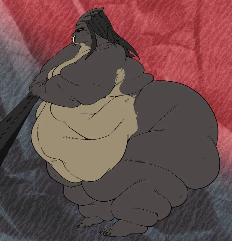 Your Overweight Huntress Roommate