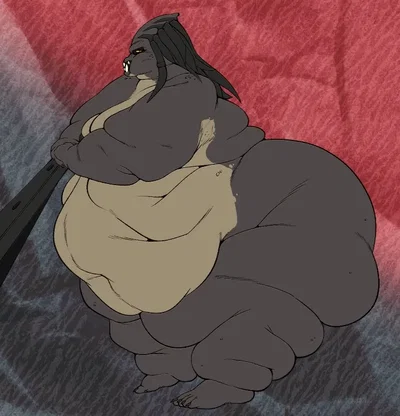 Your Overweight Huntress Roommate