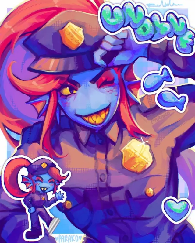 Undyne  ||  Meeting you.