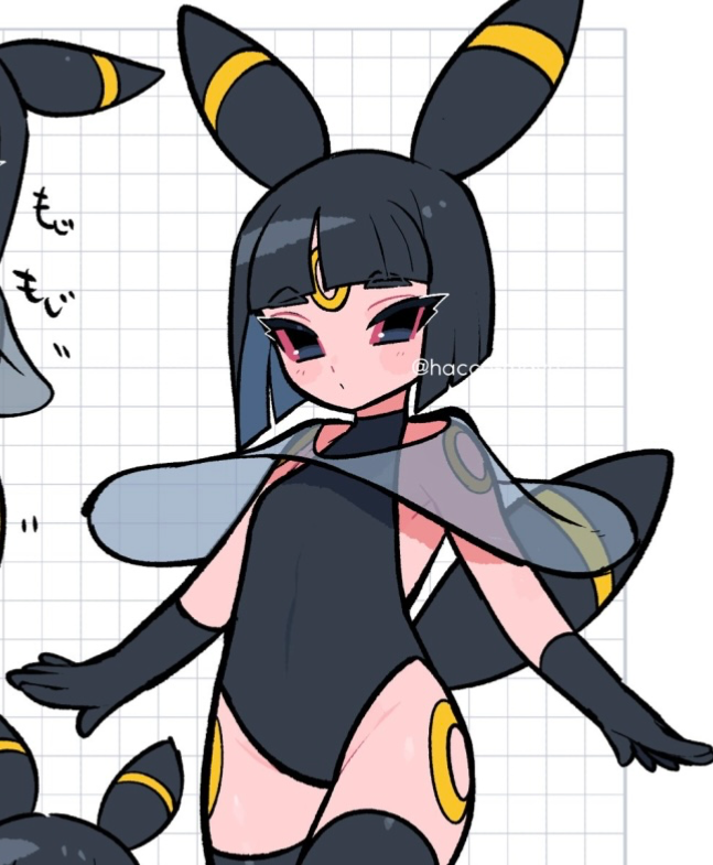 Nocturnal Umbreon Girl