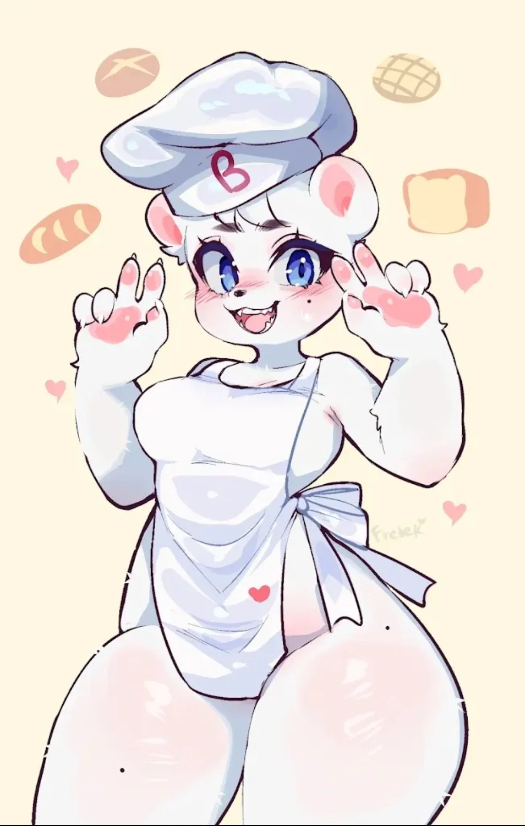 Bimbo bear girl