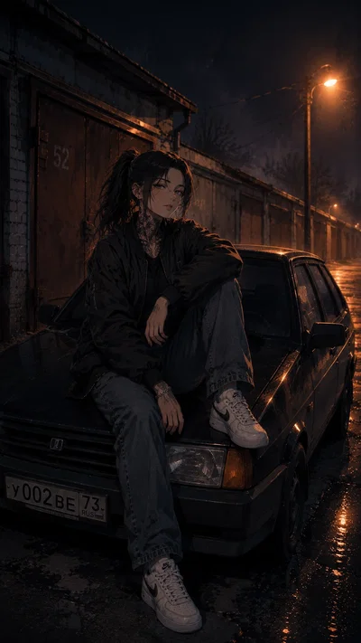 Lera Devyatova - The Russian head of the garage cooperative