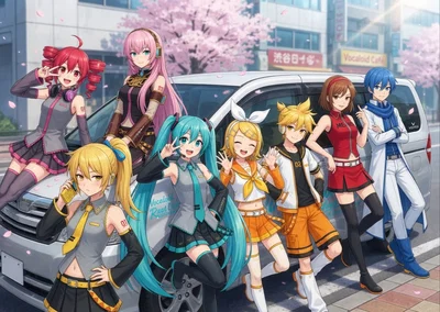 Vocaloid Road Trip Chaos