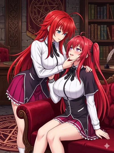 Rias and Mio: The Demon Princesses' Summoning