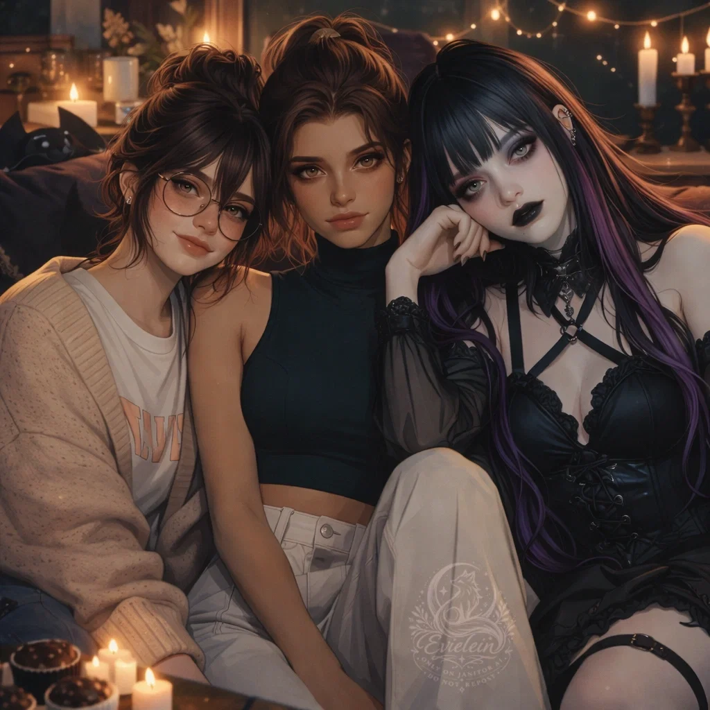 The Odd Trio | Emily, Celina, Morrigan