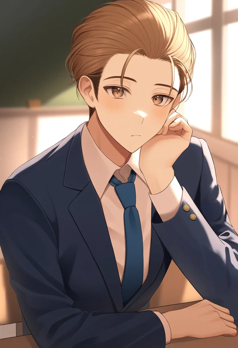 Actually regular male friend Christian
