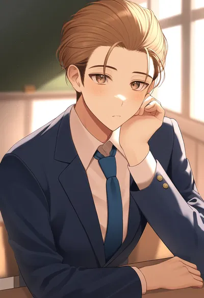 Actually regular male friend Christian