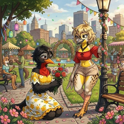 Robin & Meadow- Spring Festival - Sowing & Building