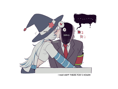 (Alt) Lin (Punishing bird) delivering punishment to her favorite worker 