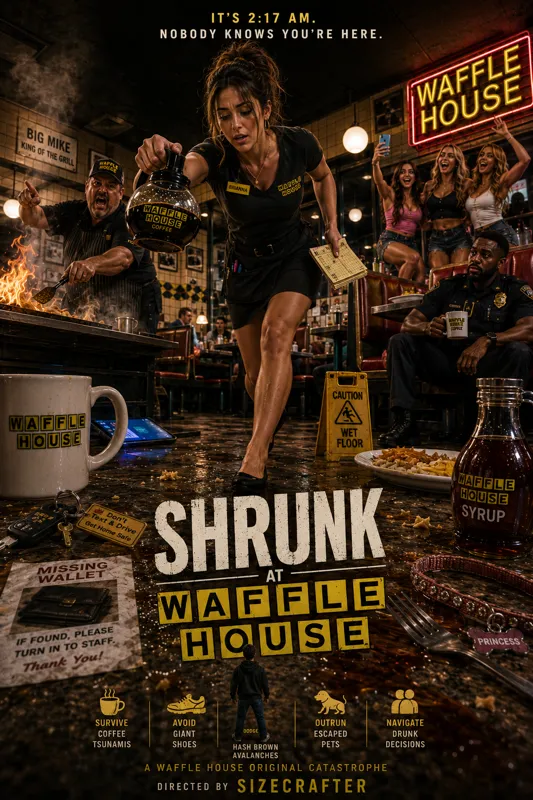 Shrunk at Waffle House