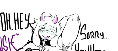Ralsei but fatter and muskier