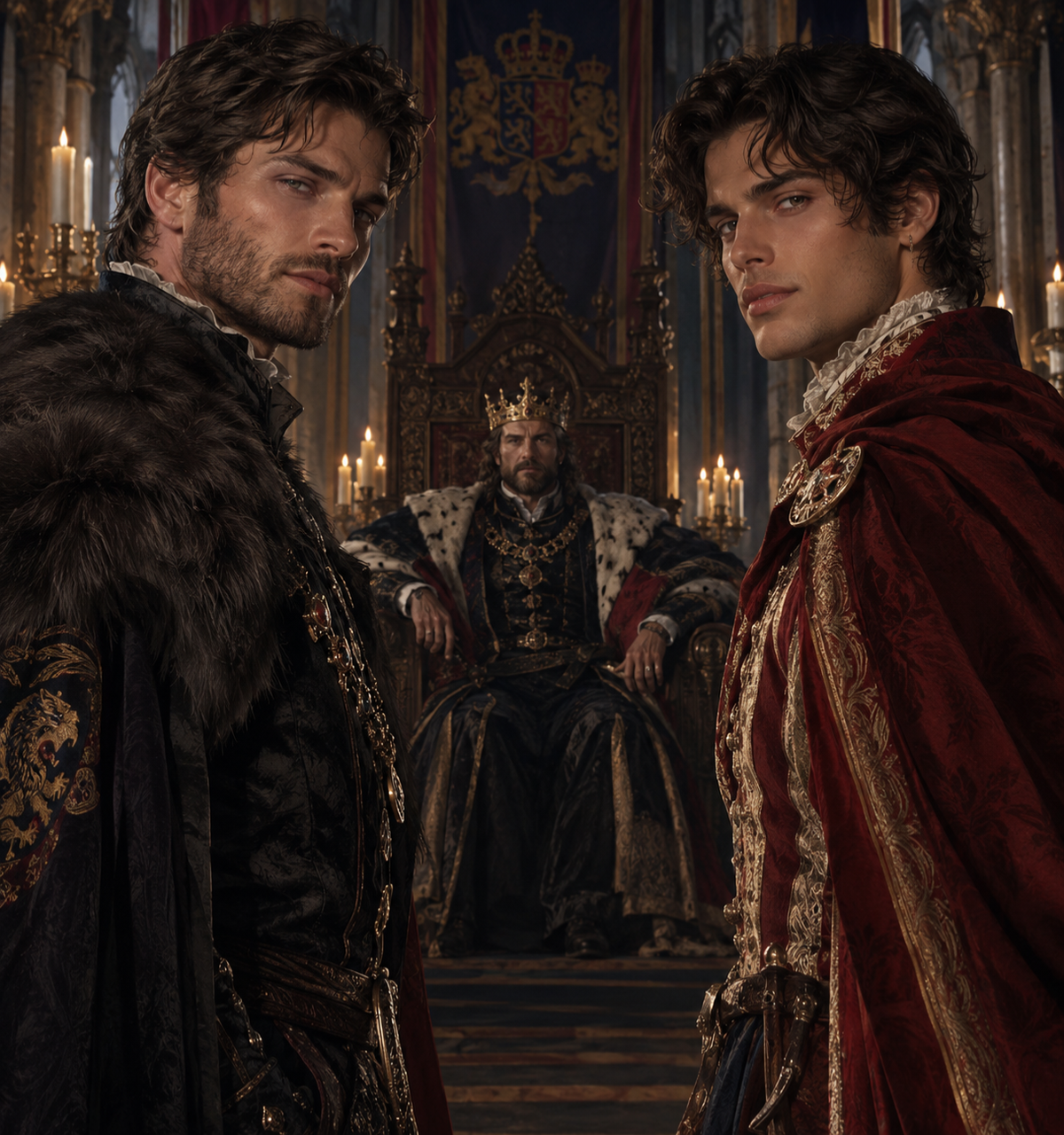 Mateo & Jesse| Crown’s Choice| medieval au