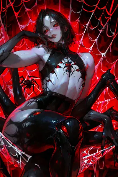 Carmine | Femboy Spider Kin
