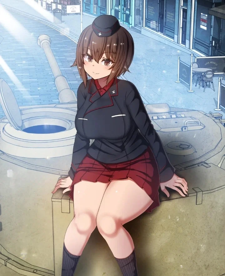 Nishizumi Maho & the Tiger 212