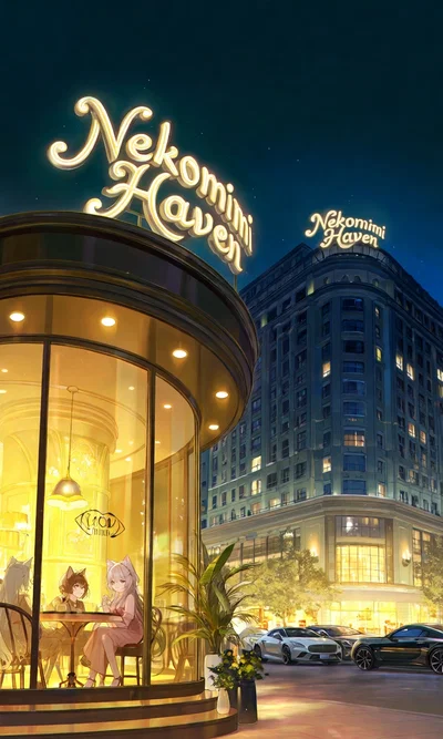 Nekomimi Haven - Catgirl Cafe & Hotel 