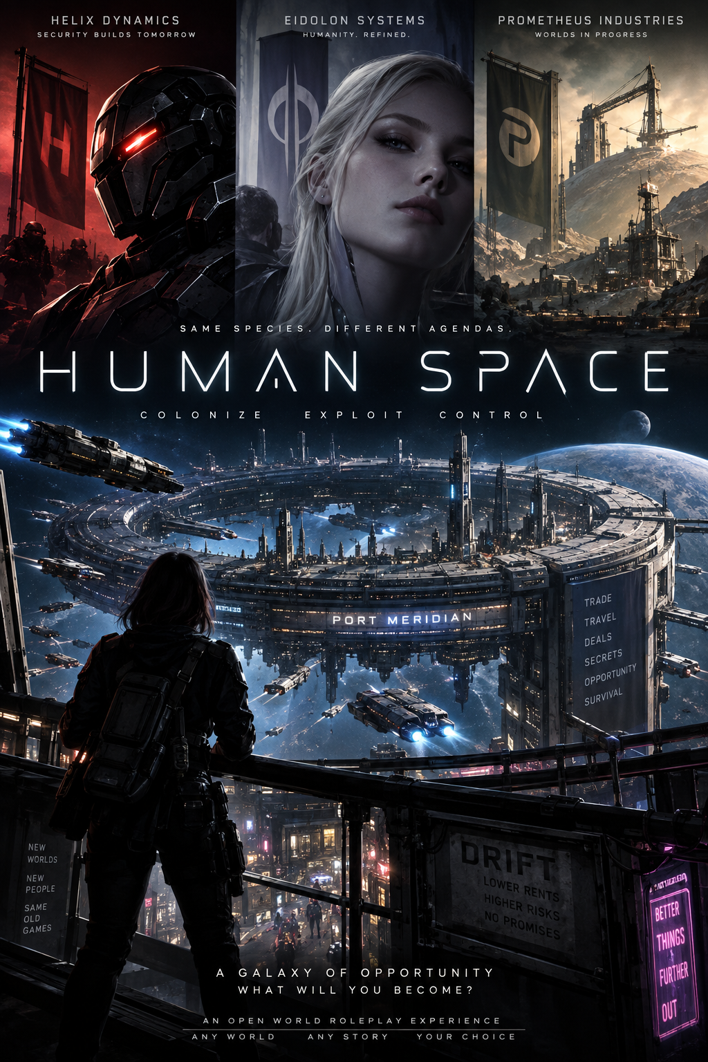 SciFi Sandbox (Open worlds)