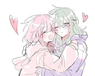 Emu Otori and Nene Kusanagi 