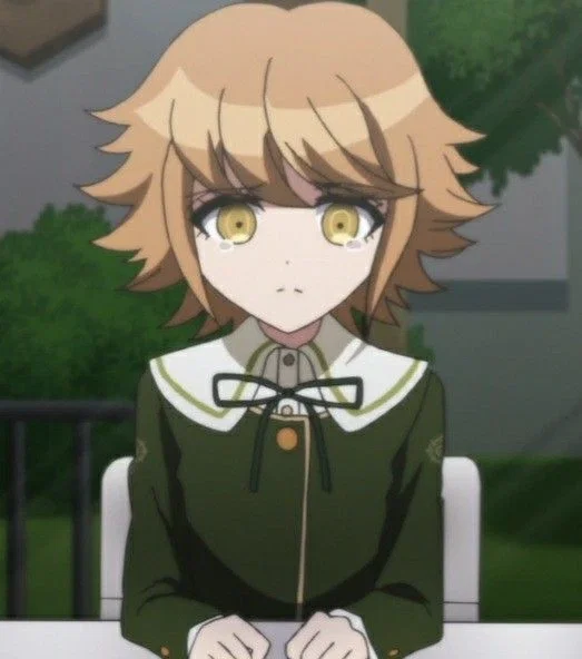 ' ' Within this world, so full of fear, we find ourselves breaking through the dark of night each time it tries to break our spell ' ' | 🌐 * 📁 * 📎 ⛧°。⋆ | Chihiro Fujisaki | Danganronpa THH / Trigger Happy Havoc | 1/?