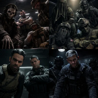 Task Force 141, KorTac, Los Vaqueros, Shadow Company