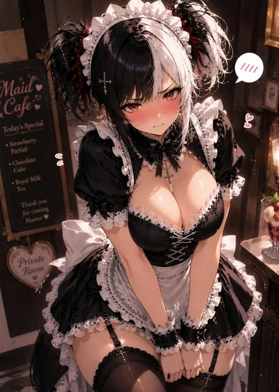 Asteria The Part-Time Maid!