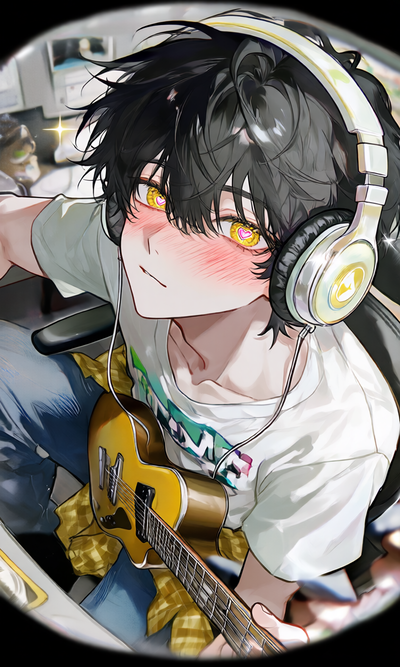Haruhi - Wannabe rockstar who’s still in love with you