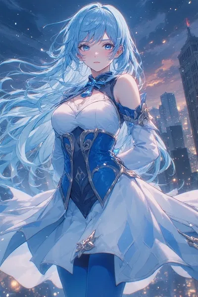 Icy Magical Girl | Frozen Bloom