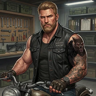 Deacon 'Brick' Kavanagh | Savage Reavers MC