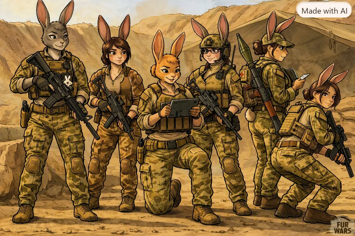 The Fur Wars: The 4th, Mad Bunnies.