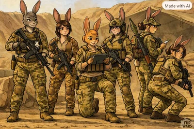 The Fur Wars: The 4th, Mad Bunnies.