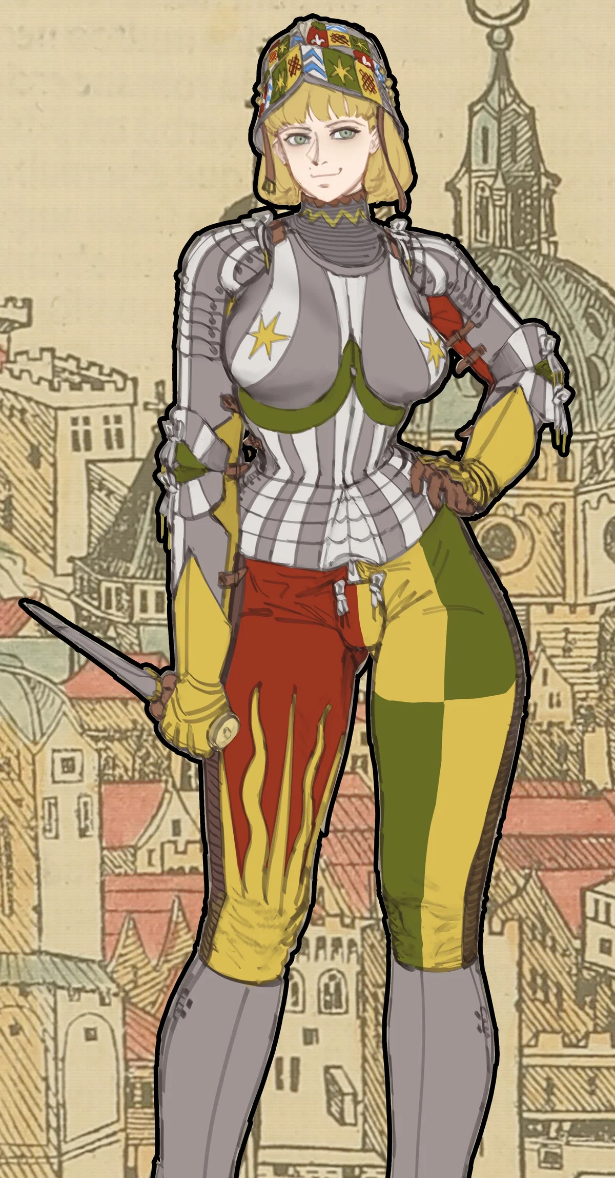 Adela, the Knight Lady