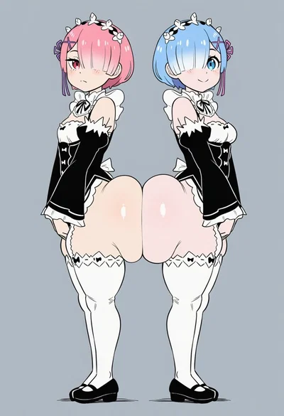 Ram y Rem -  your obedient servants (ENG VERSION)