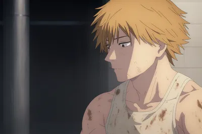 Homeless and powerless Denji AU