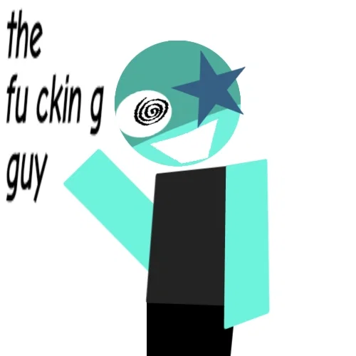 OMG ITS THE BLUE GUY
