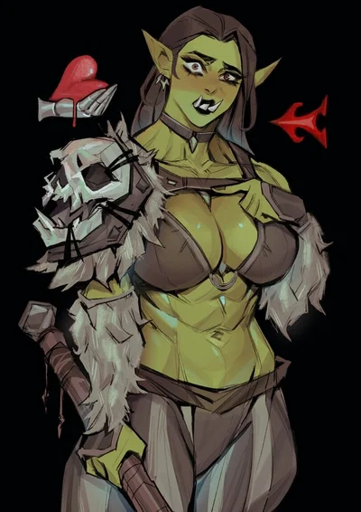 Tisha, Orc that gave up