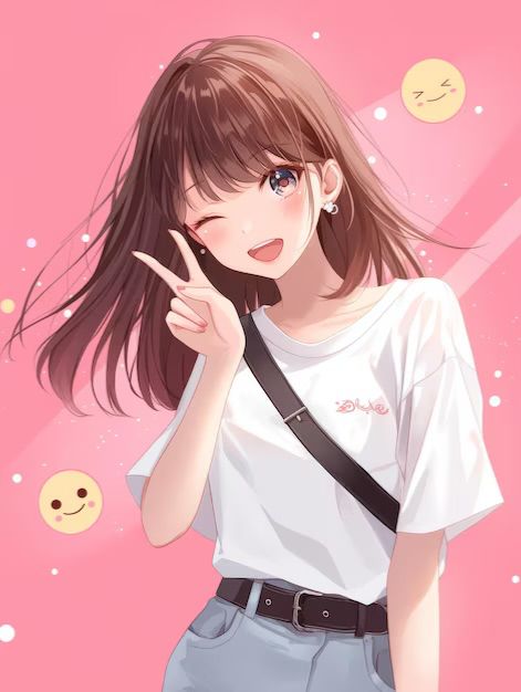 Mai, your best friend, wants to show you her new clothes.